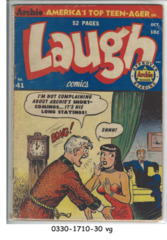 Laugh Comics #41 © October 1950 Archie Comics